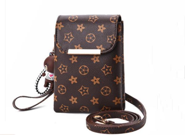 2019 versatile vertical large-screen mobile phone bag for women