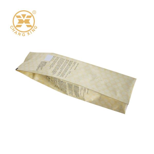 Résistant à l'humidité, étanche à la fermeture à glissière, sac à café 250g 500g 1000g 1kg
