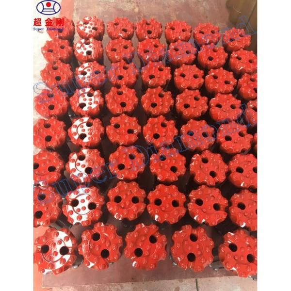 Spray-Paint DTH Drill Bit DHD350 for Down The Hole Hammer Manufacturing Process Forging