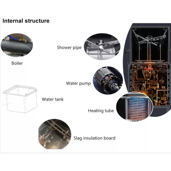 Multi Functional Industrial Commercial Dishwasher Machine 380v