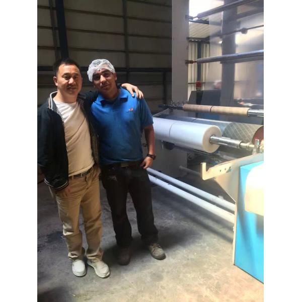 PE Plastic Rotary Die Head blown film equipment With Double Winder