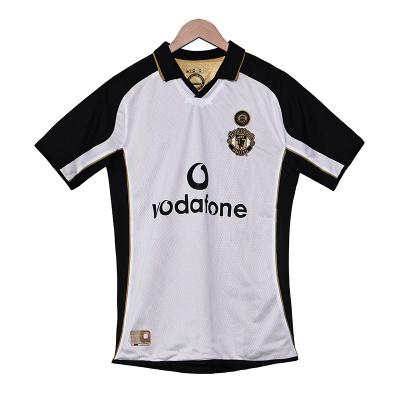 Manchester United 2001 Rétrospective commémoratif Fan Football Jersey édition de collection Réplique