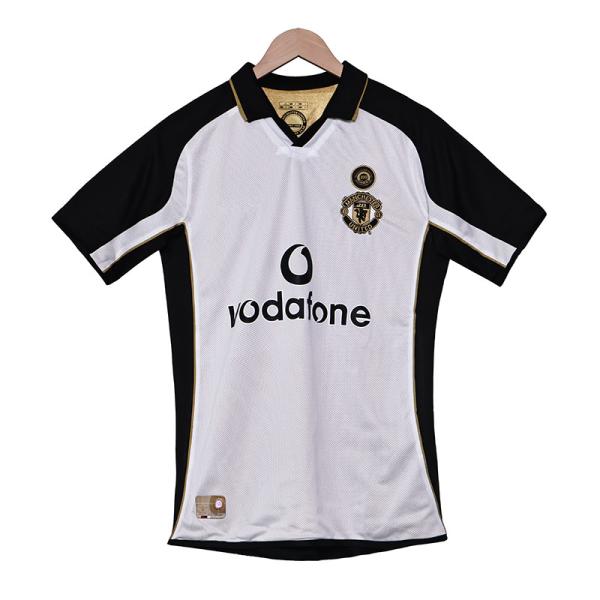 Manchester United 2001 Retro Commemorative Fan Football Jersey Collector Edition Replica