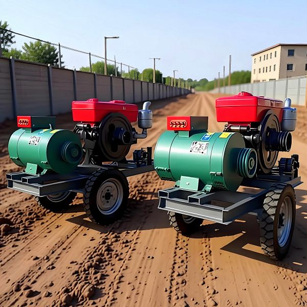 Portable Diesel Generator Single Cylinder Diesel Generator High Performance Open Frame Diesel Generator