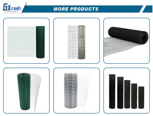 Electro Galvanized Customised Coloured Iron Wire Welded Mesh Roll For Farm Garden Fence