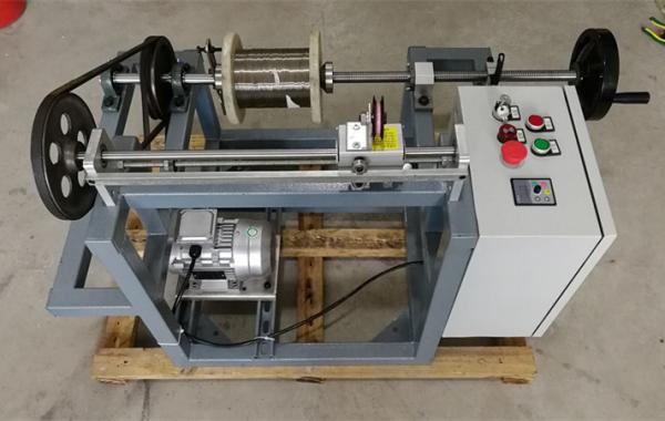 Qipang 300 Aluminum wire rewinding machine  wire reel winder machine