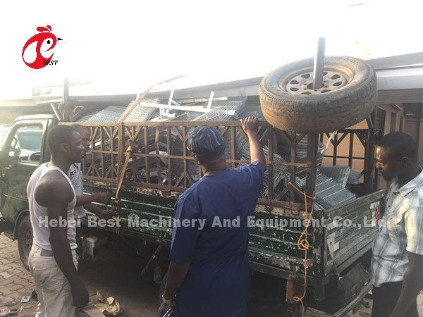 Автоматическая клетка слоя батареи, клетка Нигерия Лагос Sandy сельского хозяйства птицы