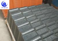 PVC sadio ASA Resin Roof Tile da isolação térmica 1050mm para a construção tradicional residencial