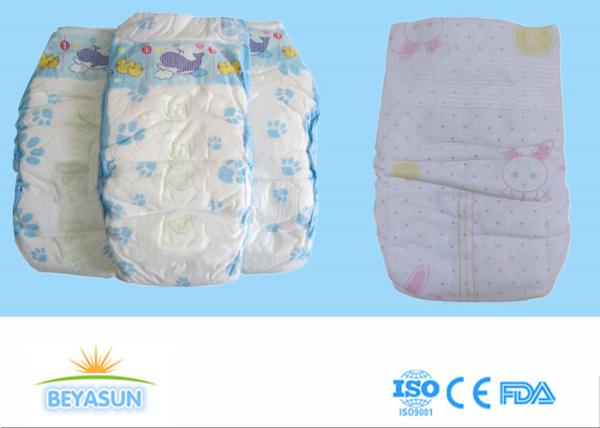 Quality Economical Diapers B Grade Stocklot with Printed Design