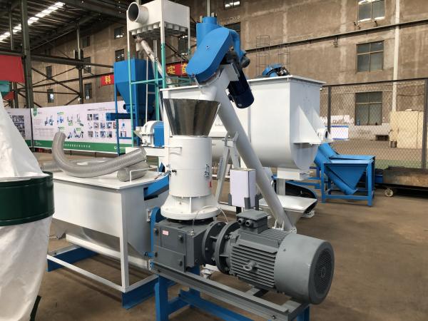 Biological Flat Mold Biomass Wood Pellet Machine Wood Ash Compression