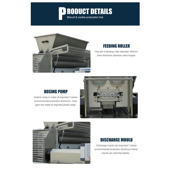 Резец теста печенья промышленного электрического хлеба нержавеющей стали автоматический