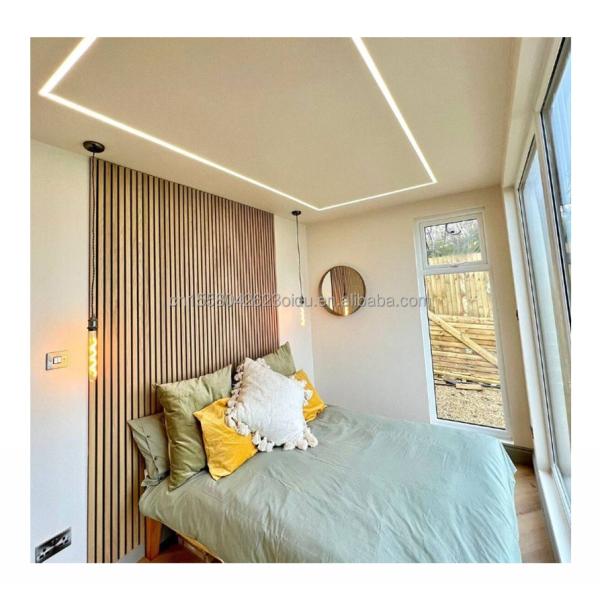 50/75/100mm Panel Sandwich de onda Pared Diseño personalizable 40 pies Casa de contenedores de envío modificada para vivir o vacacionar