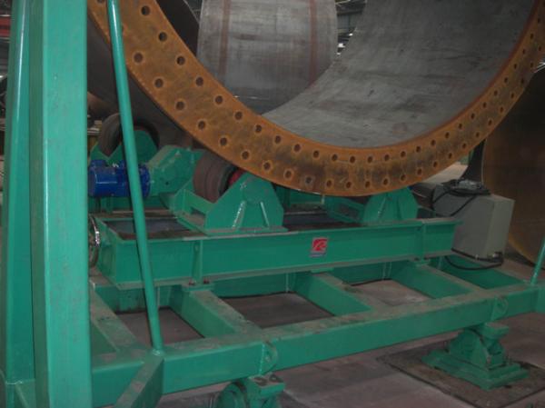 Rotador/tanque de inclinação mecânicos da soldadura da tubulação que gira Rolls