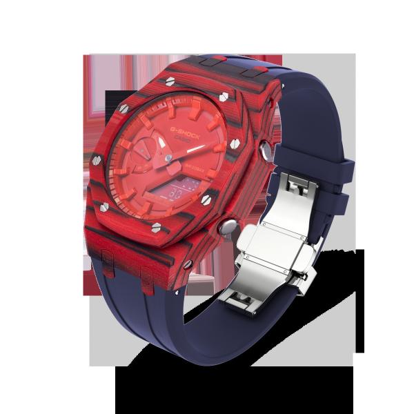 ODM Casio Часовой чехол из углеродного волокна Мода Casio G Шок Металлический чехол