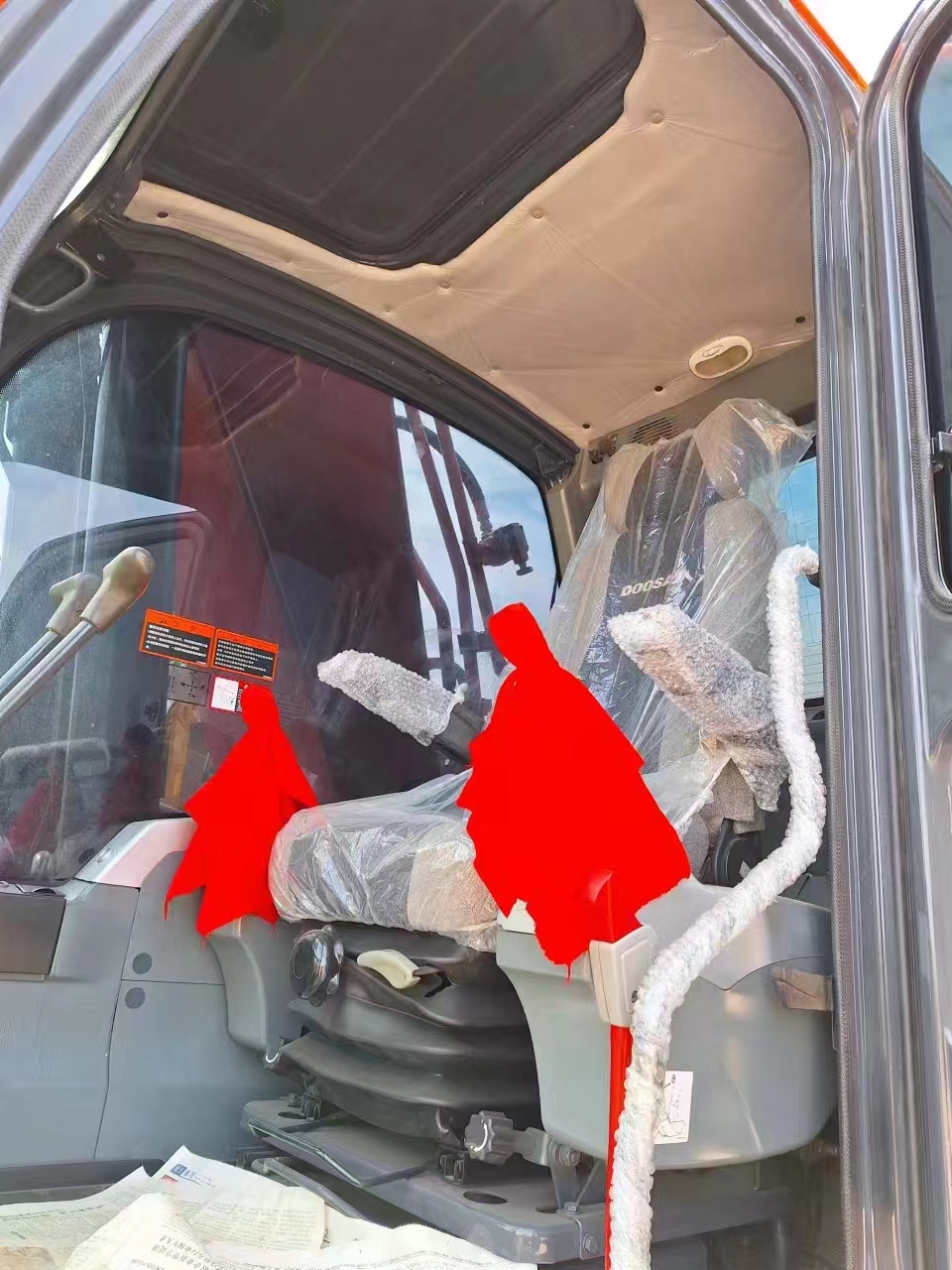 Кондиционер и обогреватель экскаватора Doosan DX225LC-9C для работы при любой погоде