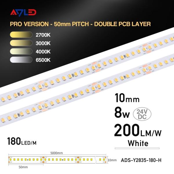 White Led Strip 200 Lumen/W Kitchen Led Strip Lights Led Band