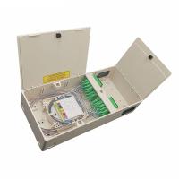 Caixa terminal de fibra SC/APC KEXINT 32 núcleos Caixa de distribuição FTTH de duas portas