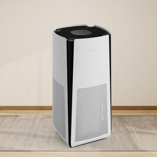 Hepa Filter Air Purifier With Casters Sleep Mode For Bedrooms