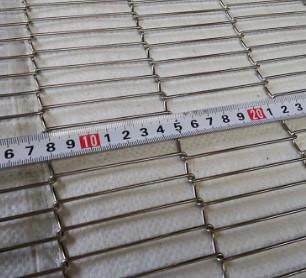 Light Weight Flat Flex SS Wire Mesh Conveyor Belt For Food Processing