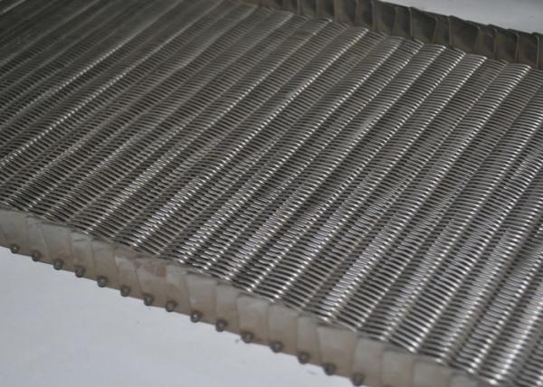 Defletor espiral da correia transportadora da rede de arame do equilíbrio para refrigerar e congelar-se