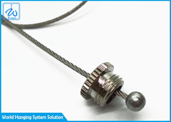 Montagens pendentes de aço inoxidável galvanizado para sistema de suspensão de pinça de cabo de luz