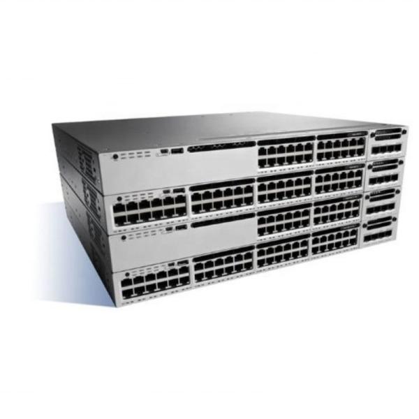 Upgrade to Cisco Network Switch WS-C3850-24P-E 24 Port PoE IP Services and 2 Management Interfaces for Enhanced Networking