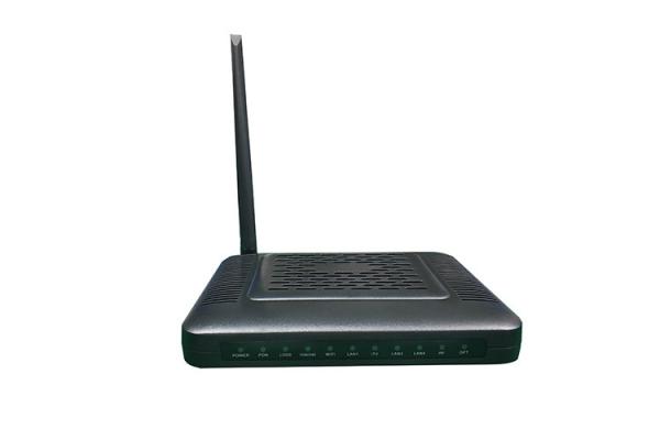 CE RoHs FTTH Fiber Optic Network Router 1GE 3FE RF WIFI ONU Support Telnet ACS