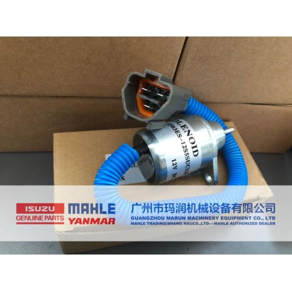 12V 24V Fuel Shut Off Solenoid , 119233-77932 Diesel Engine Stop Solenoid For Yan