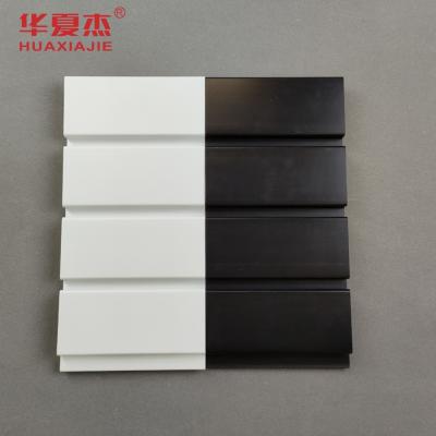 Easy Maintenance Matte Garage Slatwall Panel PVC Decoration