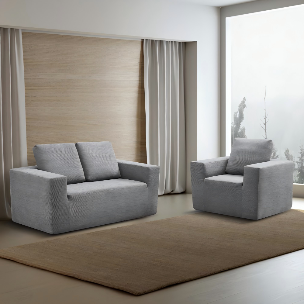 Single Double Seat Convertible Modular Sectional Sofa Fabric Tofu Block Frameless Cloud Couch Compressed Sofa Living Room School