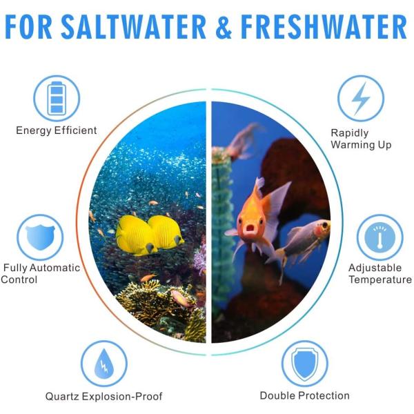 Explosion Proof  300 Watt Hygger Aquarium Heater