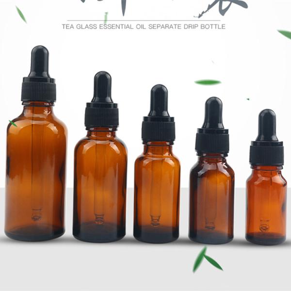 Amber 20ml 30ml 10ml Glass Dropper Bottles