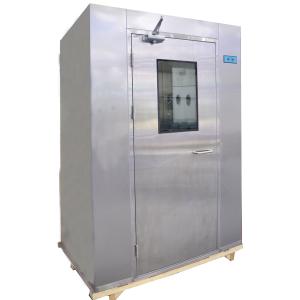 Modular Air Shower Room Customized Size Double Doors Interlock Air Shower Clean