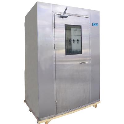 Modular Air Shower Room Customized Size Double Doors Interlock Air Shower Clean Room Design