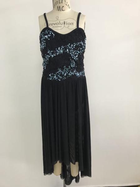 Black Swimwear For Young Ladies Single Package Size 28x24x0.5 Cm