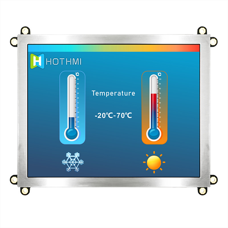 8 дюймовый HI TFT LCD 1024x768 Читаемый солнечным светом для промышленных дисплеев