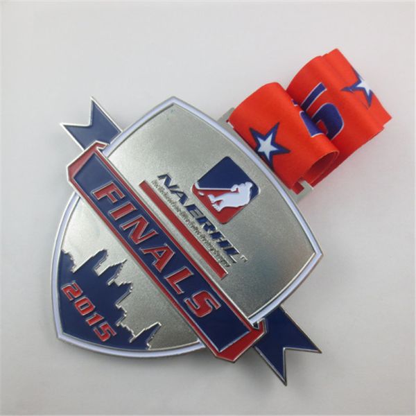 Luxury Matte Color Painted Zinc Alloy Marathon Medal