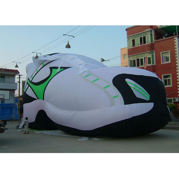 Customized Shoes Inflatable Model Silk Printing Airtight / Safe / Enviroment