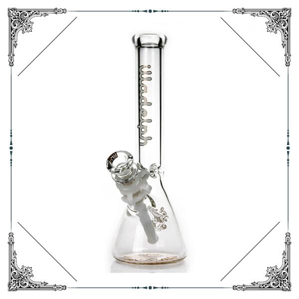  10 Inches Glass Beaker Bong Smoking Ice Catcher Cool Hookah Pipes