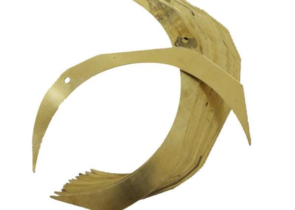 Customized Size Copper  Material Paper Slitter Fingers For Cardboard Making