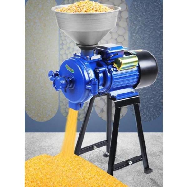 Professional 20kg/H Grain Miller Machine Moving Easily