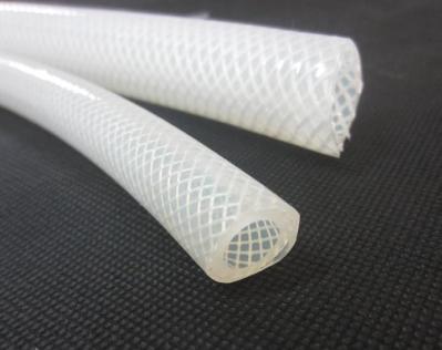 FDA Food Grade High Pressure Braided Silicone Tubing For Food Machine