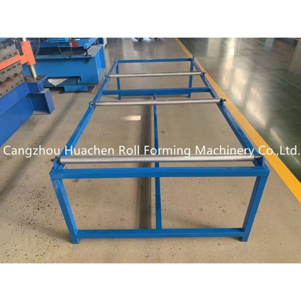 4 KW Hydraulic Cutter Glazed Tile Roll Forming Machine with 1200mm Coil Width and 12 Stations Roller