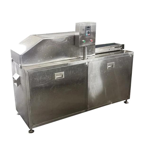 Stainless steel aloe vera leaf peeling machine / automatic aloe vera gel extraction machine