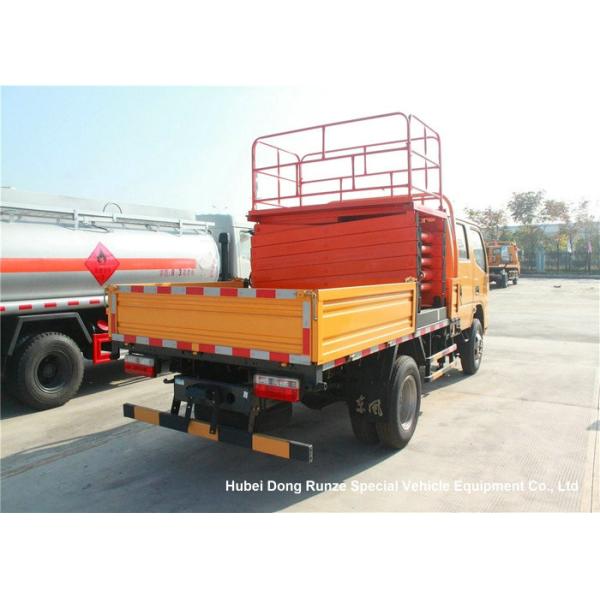 Dongfeng 8-10M Man Lift Boom Truck For High Operation LHD / RHD EURO 3