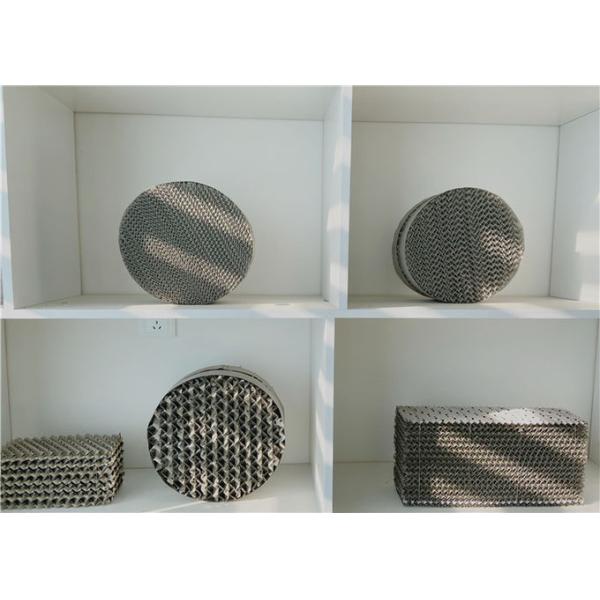 250x350x500 мм Металлическая проволока газовая гофрированная структурированная упаковка для дистилляции