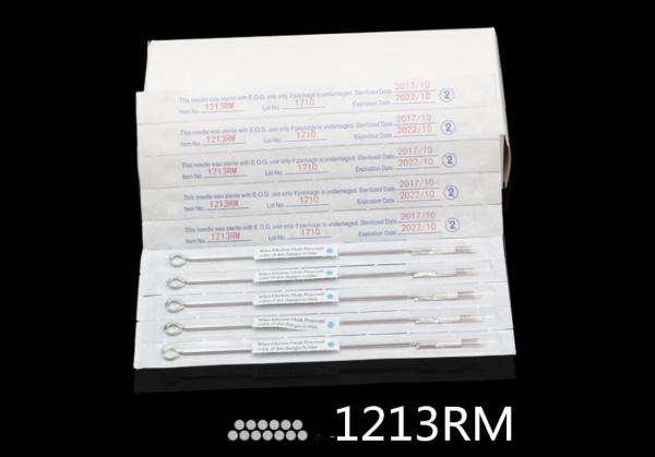 Standard Length Loop Bar 1213RM 7RL Premium Tattoo Needles Pro Sterilized Disposable Lead Free