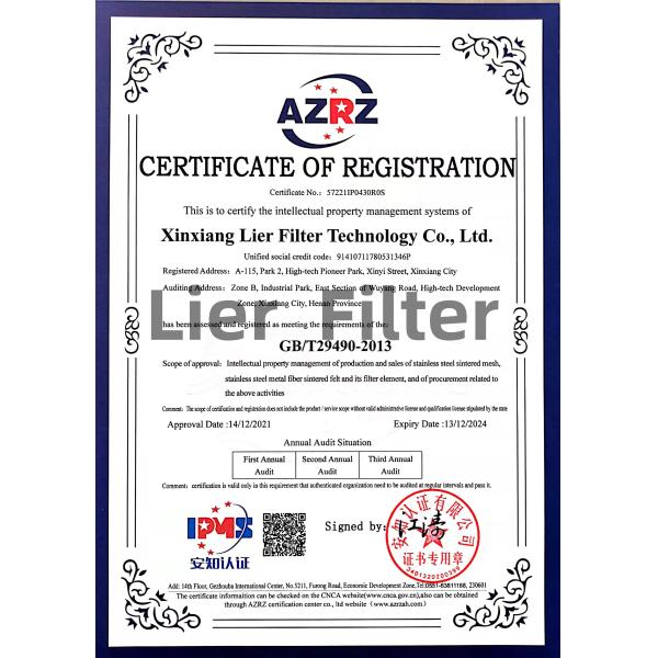 Metal Filter Mesh Silencer Mesh Flameproof Sheet Sintered Mesh Filter