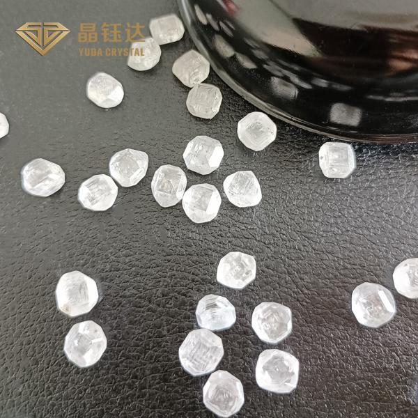 2.5-3.0ct Rough Lab Grown Diamonds DEF Color VVS VS Clarity