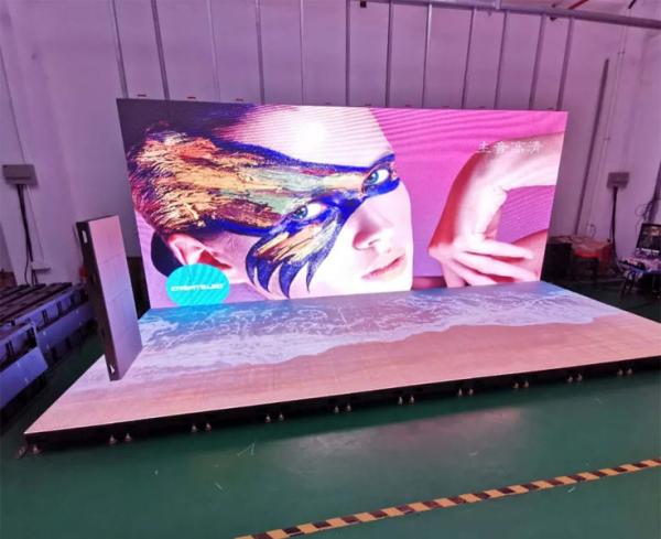 Super Lightweight Indoor Outdoor P4.81 Led Video Wall Panels For Night Club